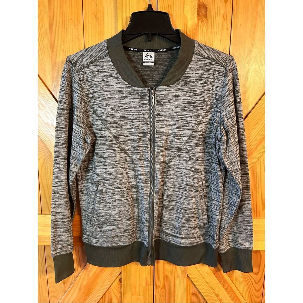 RBX long sleeved athletic full zip lightweight sweatshirt size Med (4156)